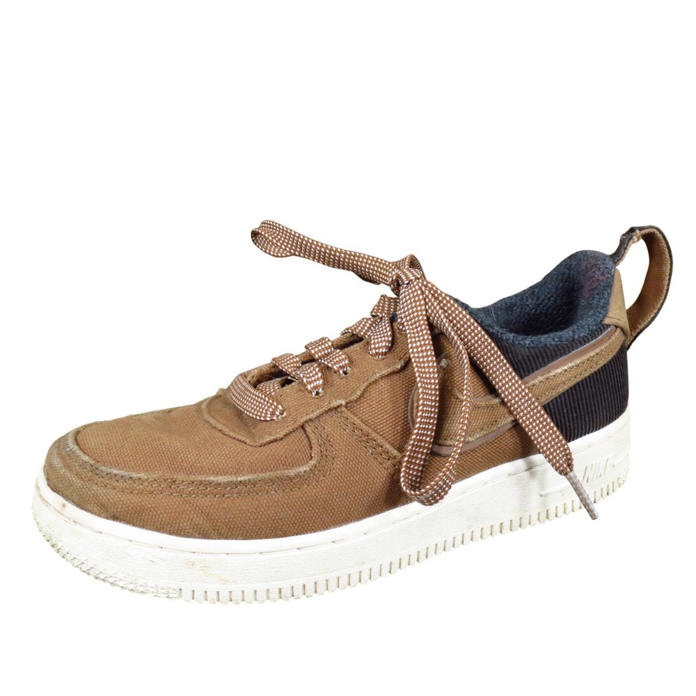 Nike Air Force 1 '07 Premium Youth Sneakers Size 2 Carhartt Brown Canvas